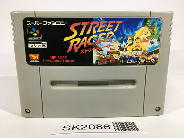 SK2086 Street Racer SNES Super Famicom Japan