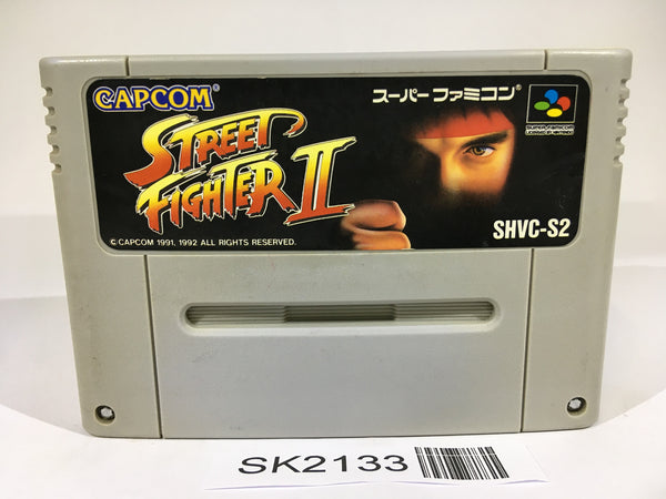 SK2133 Street Fighter II 2 SNES Super Famicom Japan