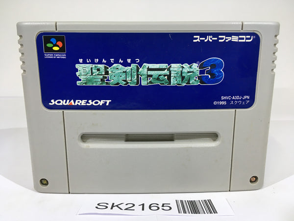 SK2165 Seiken Densetsu 3 Secret of Mana SNES Super Famicom Japan
