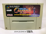 SK2263 Super Fire Pro Wrestling Queen's Special SNES Super Famicom Japan