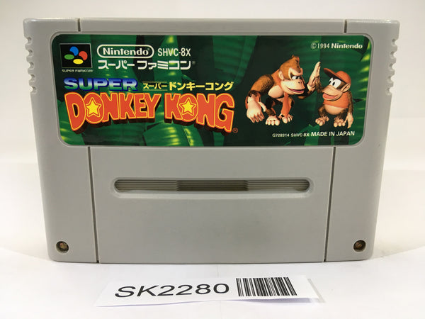 SK2280 Super Donkey Kong Country SNES Super Famicom Japan