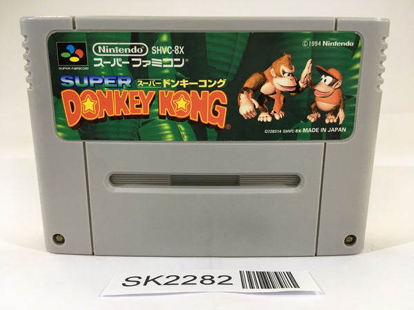 SK2282 Super Donkey Kong Country SNES Super Famicom Japan