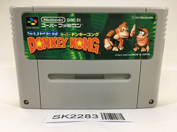 SK2283 Super Donkey Kong Country SNES Super Famicom Japan