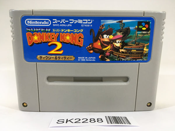 SK2288 Super Donkey Kong Country 2 SNES Super Famicom Japan