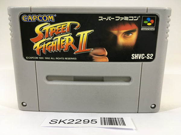 SK2295 Street Fighter II 2 SNES Super Famicom Japan
