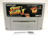SK2297 Street Fighter II 2 SNES Super Famicom Japan