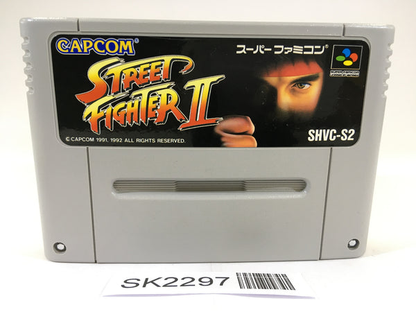 SK2297 Street Fighter II 2 SNES Super Famicom Japan