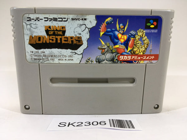 SK2306 King of The Monsters SNES Super Famicom Japan