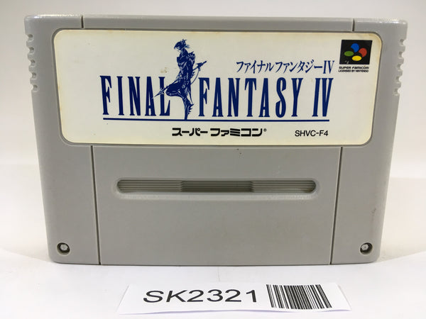 SK2321 Final Fantasy IV 4 SNES Super Famicom Japan