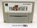 SK2325 Final Fantasy VI 6 SNES Super Famicom Japan