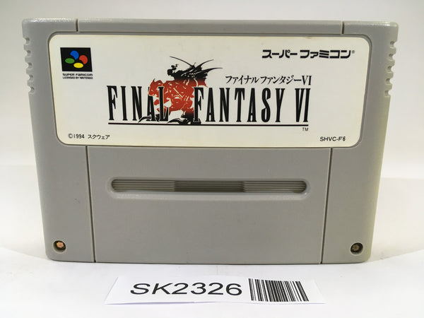 SK2326 Final Fantasy VI 6 SNES Super Famicom Japan