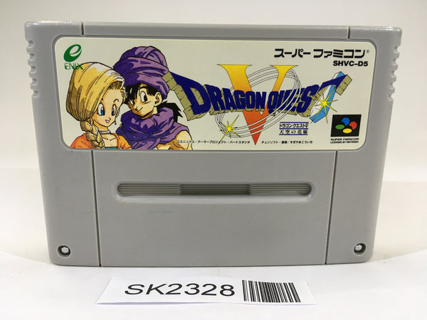 SK2328 Dragon Quest V 5 SNES Super Famicom Japan