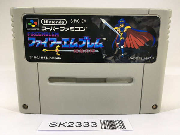 SK2333 Fire Emblem Monshou no Nazo SNES Super Famicom Japan