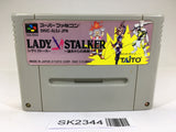 SK2344 Lady Stalker Kako kara no Chousen SNES Super Famicom Japan