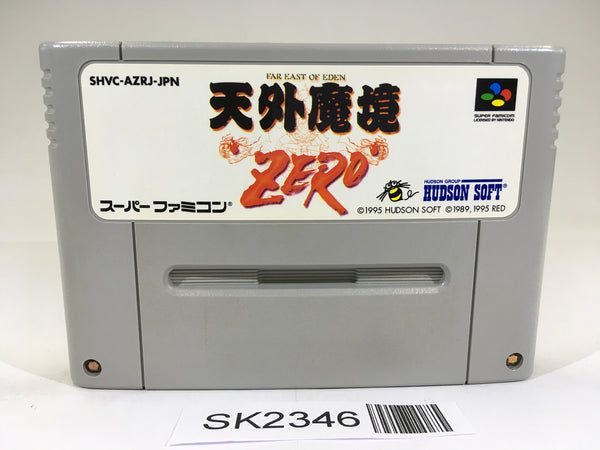 SK2346 Far East Of Eden Tengai Makyou Zero SNES Super Famicom Japan