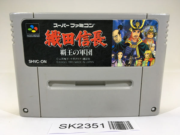 SK2351 Oda Nobunaga Haou no Gundan SNES Super Famicom Japan
