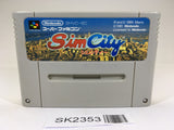 SK2353 Sim City SNES Super Famicom Japan