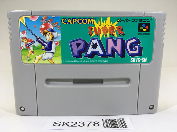 SK2378 Super Pang SNES Super Famicom Japan