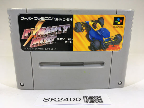 SK2400 Exhaust Heat F1 ROC Race of Champions SNES Super Famicom Japan