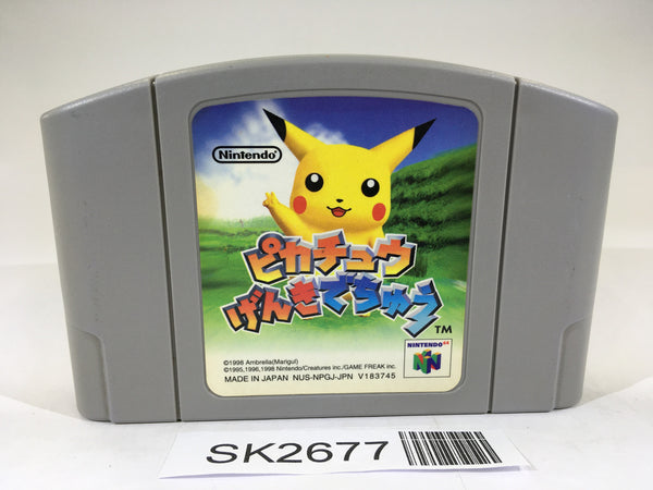 SK2677 Hey You, Pikachu! Pokemon Nintendo 64 N64 Japan