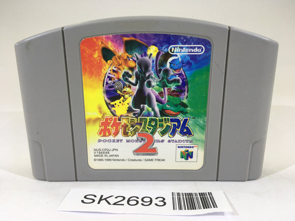 SK2693 Pokemon Stadium 2 Nintendo 64 N64 Japan