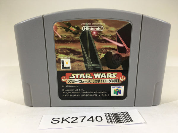 SK2740 Star Wars Rogue Squadron Nintendo 64 N64 Japan
