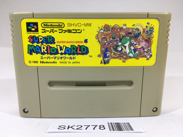SK2778 Super Mario World SNES Super Famicom Japan