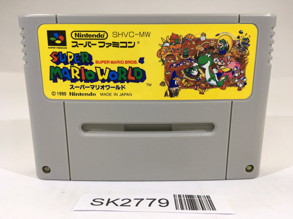 SK2779 Super Mario World SNES Super Famicom Japan