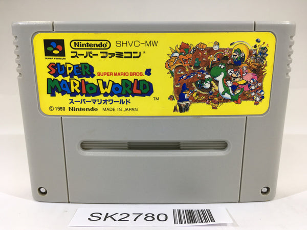 SK2780 Super Mario World SNES Super Famicom Japan