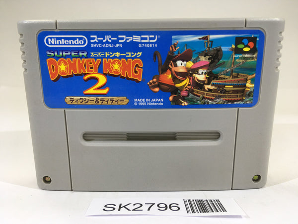 SK2796 Super Donkey Kong Country 2 SNES Super Famicom Japan