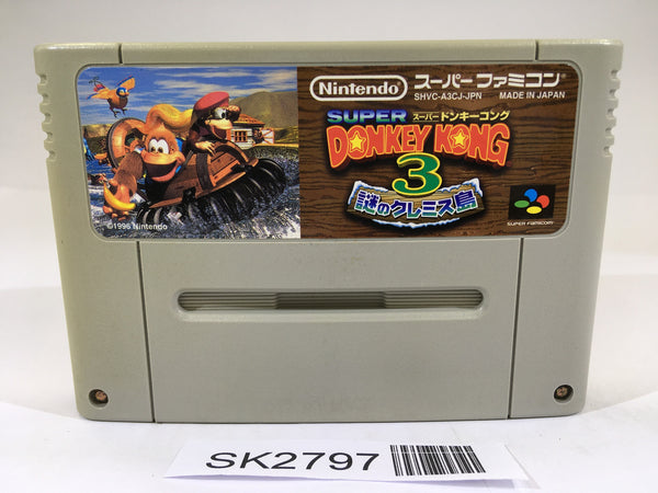 SK2797 Super Donkey Kong Country 3 SNES Super Famicom Japan