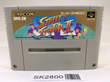 SK2800 Super Street Fighter II 2 SNES Super Famicom Japan