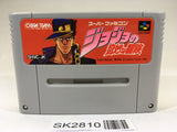 SK2810 JoJo's Bizzare Adventure JoJo GioGio SNES Super Famicom Japan