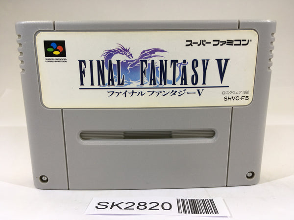 SK2820 Final Fantasy 5 V SNES Super Famicom Japan