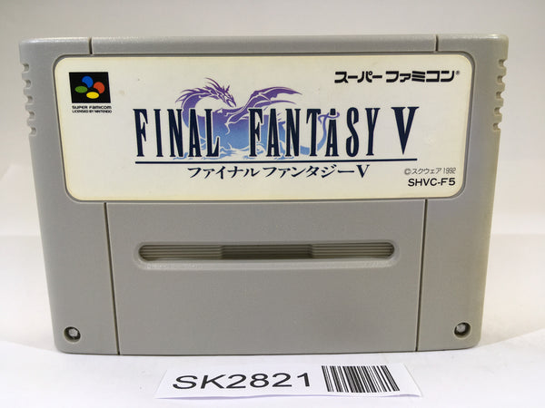 SK2821 Final Fantasy 5 V SNES Super Famicom Japan