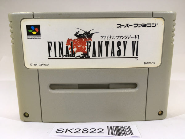 SK2822 Final Fantasy VI 6 SNES Super Famicom Japan