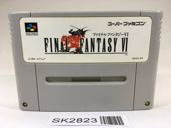 SK2823 Final Fantasy VI 6 SNES Super Famicom Japan