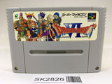 SK2826 Dragon Quest VI 6 SNES Super Famicom Japan