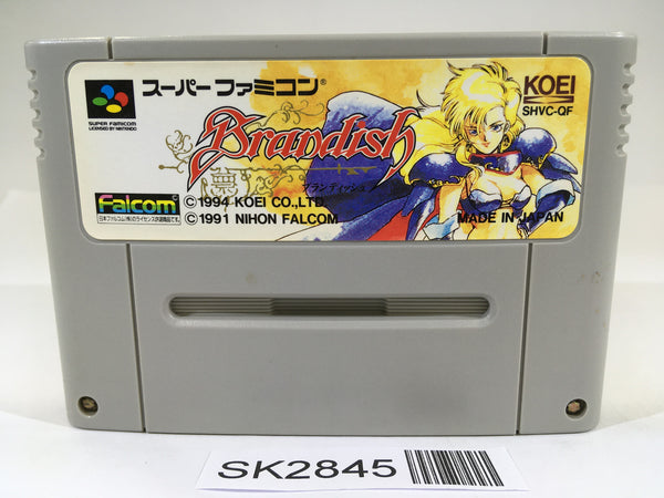SK2845 Brandish SNES Super Famicom Japan