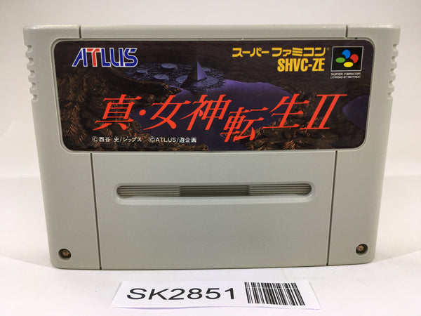 SK2851 Shin Megami Tensei 2 SNES Super Famicom Japan