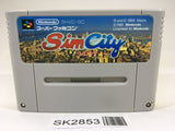SK2853 Sim City SNES Super Famicom Japan