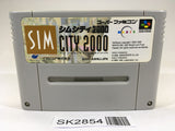 SK2854 Sim City 2000 SNES Super Famicom Japan