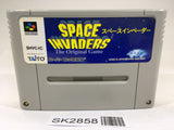 SK2858 Space Invaders The Original Game SNES Super Famicom Japan