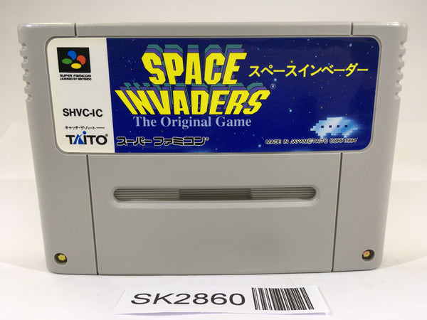 SK2860 Space Invaders The Original Game SNES Super Famicom Japan