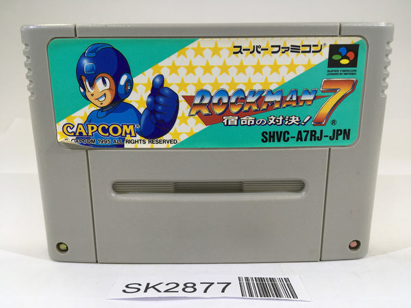 SK2877 Rockman 7 Megaman SNES Super Famicom Japan