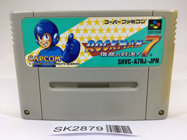 SK2879 Rockman 7 Megaman SNES Super Famicom Japan