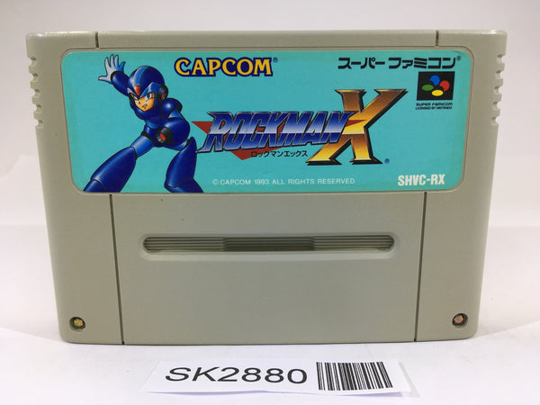 SK2880 Rockman X Megaman SNES Super Famicom Japan