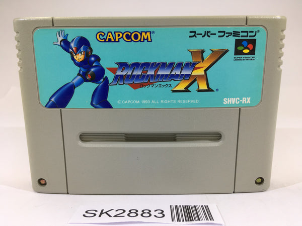 SK2883 Rockman X Megaman SNES Super Famicom Japan