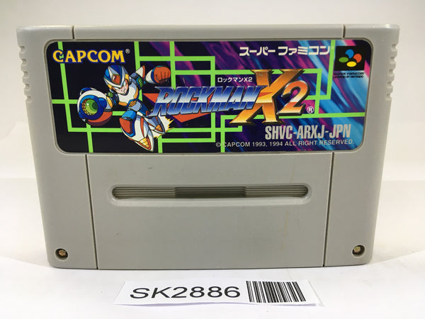 SK2886 Rockman X2 Megaman SNES Super Famicom Japan