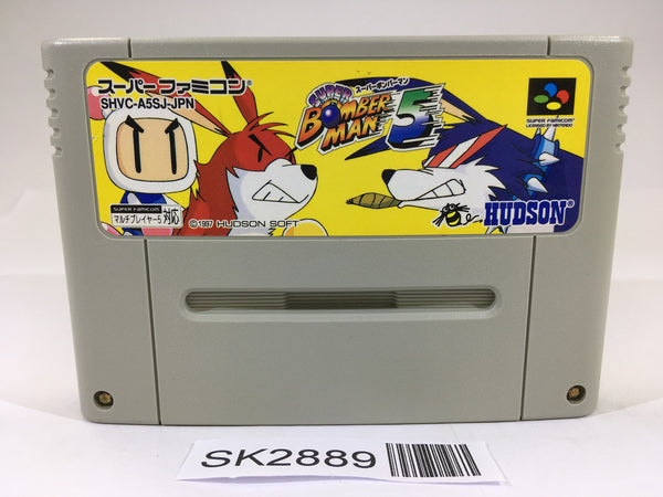 SK2889 Super Bomberman 5 SNES Super Famicom Japan